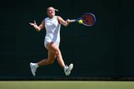 In Picture: Diana Shnaider at Wimbledon (Getty)